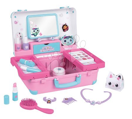 Kosmetiktische Sets - Set Kosmetiktisch mit Teeservice Gabby Dressing Table 2v1 Smoby - 2