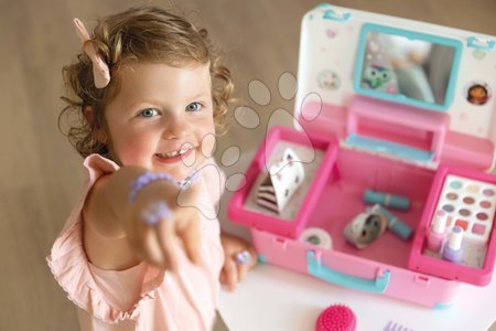 Kosmetiktisch für Kinder - Set Kosmetiktisch mit Köfferchen Gabby Dressing Table 2in1 Smoby - 25