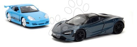 Modely - Autíčka Brian Porsche 911 GT3 RS a Shaw´s McLaren 720S Fast & Furious Twin Pack Jada - 5