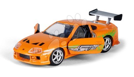 Játékautók és járművek - Kisautók Nissan Silvia S15 2001 és Toyota Supra 1995 Fast & Furious Twin Pack Jada - 1