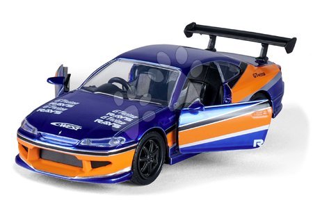 Játékautók és járművek - Kisautók Nissan Silvia S15 2001 és Toyota Supra 1995 Fast & Furious Twin Pack Jada - 2