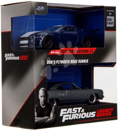 Modelle - Spielzeugautos Ford Mustang a Plymouth Road Runner Fast & Furious Twin Pack Jada - 7