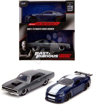 Modelle - Spielzeugautos Ford Mustang a Plymouth Road Runner Fast & Furious Twin Pack Jada - 6