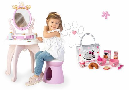 Seturi de la producătorul Smoby - Set măsuţă cosmetică 2in1 Prinţese Smoby