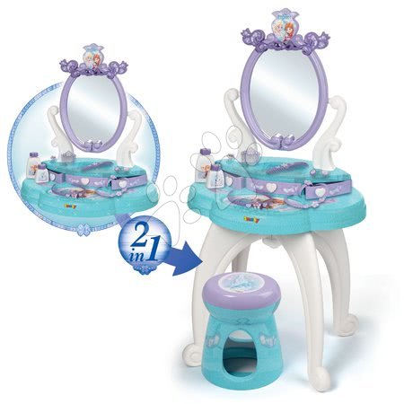 Coiffeuse pour enfants - Table de maquillage Frozen 2v1 Smoby - 4