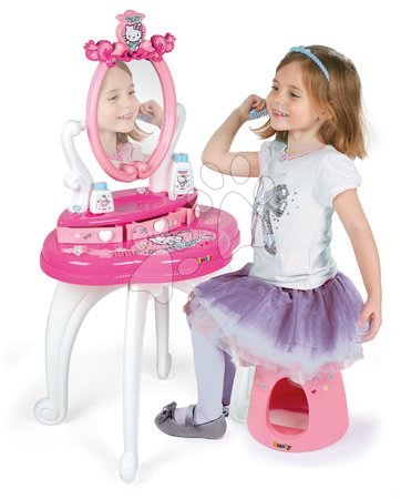 Hry na profese - Kosmetický stolek se židličkou Hello Kitty Smoby