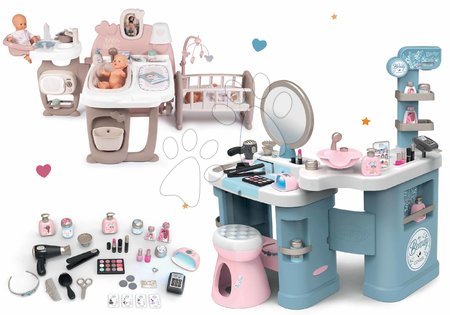 Coiffeuses et accessoires - Set de table de maquillage électronique My Beauty Center 3en1 Smoby