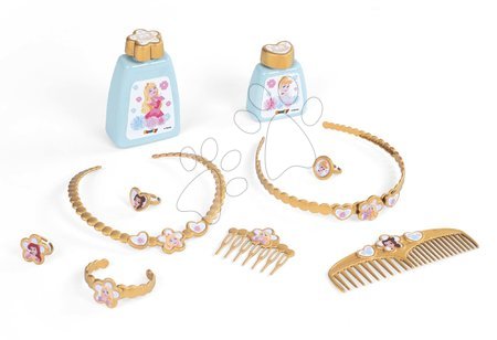 Machines à laver pour enfants - Set de buanderie avec machine à laver à chargement frontal et coiffeuse Princess Wash&Clean Laundry Smoby - 20