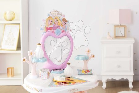 Dressing tables for kids - Disney Princess Dressing Table Smoby Cosmetic Table - 7