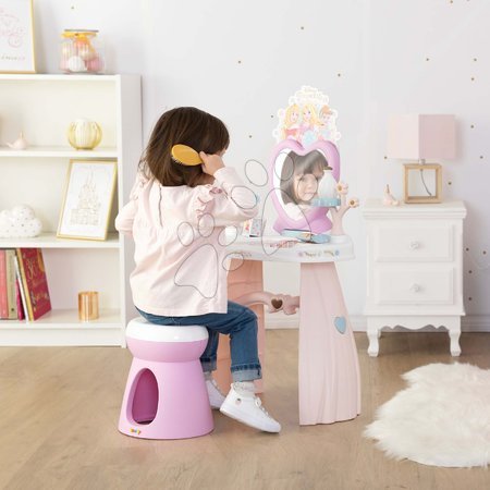 Tavolo trucco per bambini - Specchiera Disney Princess Dressing Table Smoby - 10