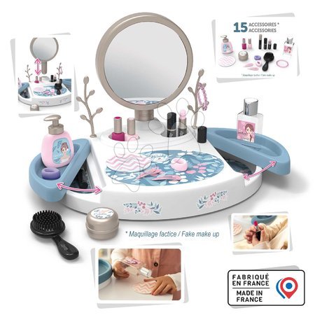 Mesa de maquillaje para niños - 
  
    
      Mesita de maquillaje con espejo extraíble My Beauty Studio Smoby
    
  
_1