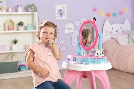 Play kitchen sets - Set kuchynka elektronická a kozmetický stolík Gabby Tefal French Touch Bubble Smoby - 17