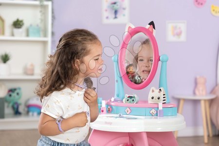 Play kitchen sets - Set kuchynka elektronická a kozmetický stolík Gabby Tefal French Touch Bubble Smoby - 18