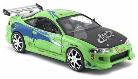 Modely - Mitsubishi Eclipse 1995 Fast & Furious Car Jada - 5