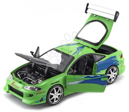 Modely - Mitsubishi Eclipse 1995 Fast & Furious Car Jada - 6