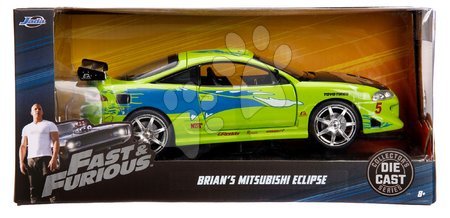 Modely - Autíčko Mitsubishi Eclipse 1995 Fast & Furious Jada - 7