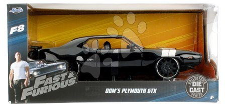 Játékautók és járművek - Kisautó FF8 1972 Plymouth GTX Fast & Furious Jada - 8