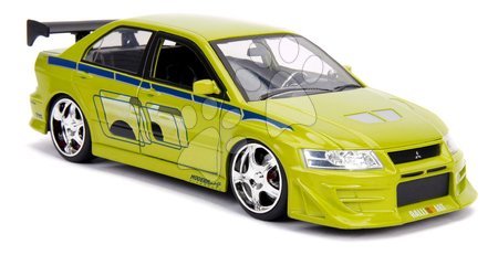 Játékautók és járművek - Kisautó Mitsubishi Lancer EVO VII 2002 Fast & Furious Jada - 6