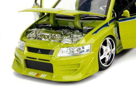 Játékautók és járművek - Kisautó Mitsubishi Lancer EVO VII 2002 Fast & Furious Jada - 7