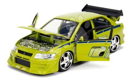 Játékautók és járművek - Kisautó Mitsubishi Lancer EVO VII 2002 Fast & Furious Jada - 8