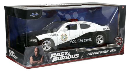 Játékautók és járművek - Kisautó rendőrautó Dodge Charger Fast & Furious Jada - 13