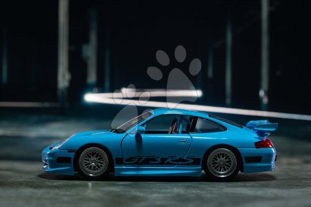 Játékautók és járművek - Kisautó Brian Porsche 911 GTS RS Fast & Furious Jada - 14