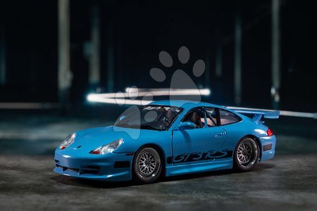 Játékautók és járművek - Kisautó Brian Porsche 911 GTS RS Fast & Furious Jada - 15