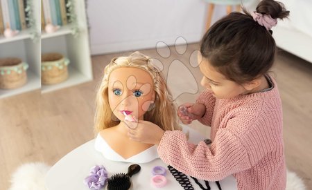 Dressing tables for kids - Česacia hlava pre kaderníčku so svetlými vlasmi My Beauty Blonde Styling Head Smoby - 6