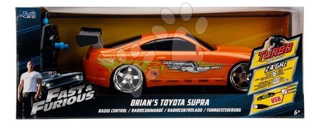 Voitures télécommandées - Voiture télécommandée RC Brian's Toyota Supra Fast & Furious Jada - 7