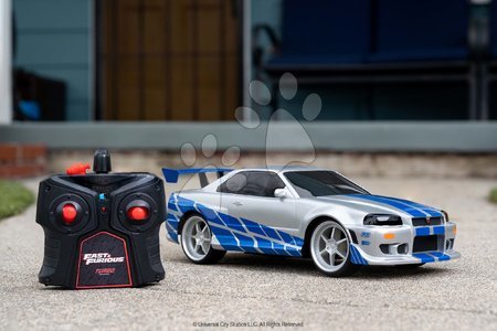 Autos mit Fernsteuerung - Ferngesteuertes Spielzeugauto RC Nissan Skyline GTR Fast & Furious Jada - 7