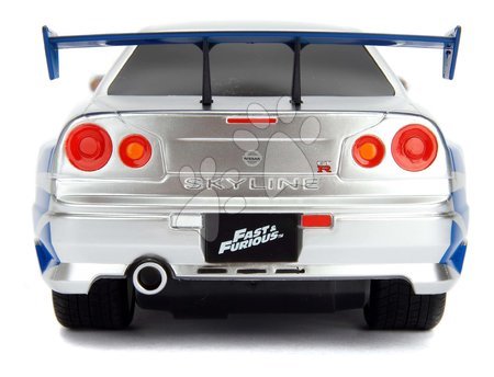 Autos mit Fernsteuerung - Ferngesteuertes Spielzeugauto RC Nissan Skyline GTR Fast & Furious Jada - 2