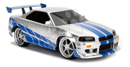 Autos mit Fernsteuerung - Ferngesteuertes Spielzeugauto RC Nissan Skyline GTR Fast & Furious Jada - 4