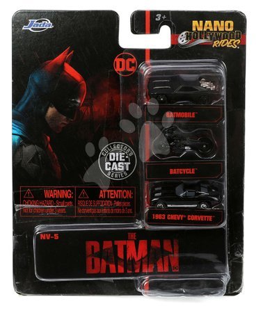 Modèles - Autocollants Batman Nano 3-Pack Jada - 7