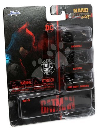 Modelle - Spielzeugautos Batman Nano 3-Pack Jada - 7