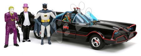 Játékautók és járművek - Kisautó Batman Classic Batmobil 1966 Deluxe Jada - 3