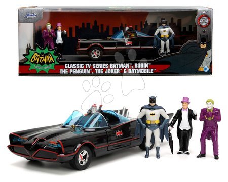 Modely - Autíčko Batman Classic Batmobile 1966 Deluxe Jada - 15