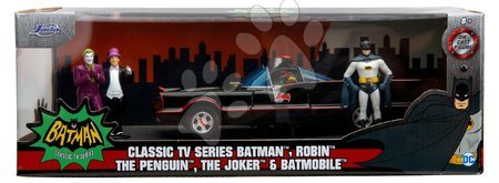 Játékautók és járművek - Kisautó Batman Classic Batmobil 1966 Deluxe Jada - 17