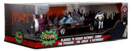 Játékautók és járművek - Kisautó Batman Classic Batmobil 1966 Deluxe Jada - 18