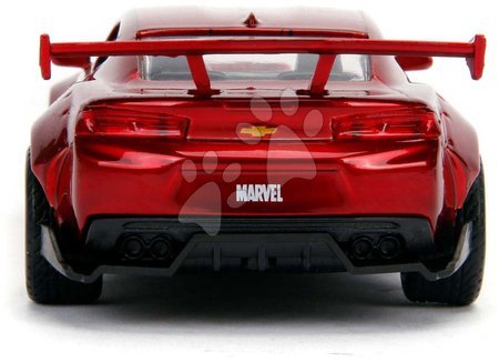 Játékautók és járművek - Kisautó Chevy Camaro 2016 Iron Man Marvel Jada - 4