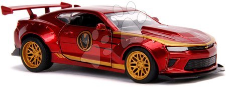 Játékautók és járművek - Kisautó Chevy Camaro 2016 Iron Man Marvel Jada - 7