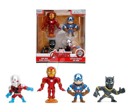 Zberateľské figúrky - Figúrky zberateľské Avengers Marvel Figures 4-Pack Jada - 5