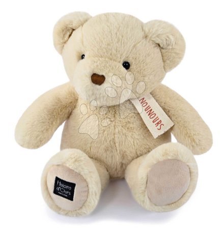 Toys for babies - Plyšový medvedík Le Nounours Vanilla Histoire d’ Ours