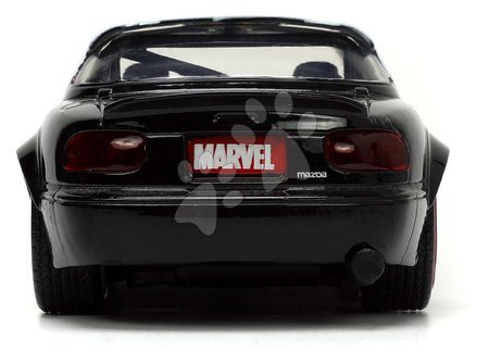 Modely - Autíčko Marvel Ghost Spider Mazda Miata 1990 Jada - 8