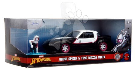 Modely - Autíčko Marvel Ghost Spider Mazda Miata 1990 Jada - 18