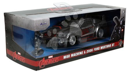 Modely - Autíčko Marvel War Machine 2006 Ford Mustang Jada - 13