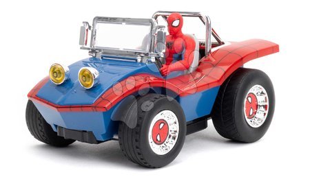 Játékautók és szimulátorok - Távirányítós kisautó RC Buggy Spiderman Marvel Jada