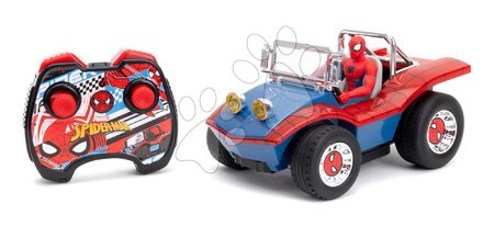 Játékautók és szimulátorok - Távirányítós kisautó RC Buggy Spiderman Marvel Jada_1