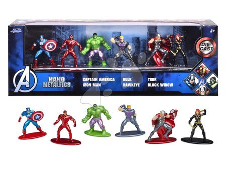 Avtomobilčki in simulatorji vožnje - Figurice zbirateljske Avengers Marvel Nano Pack Jada