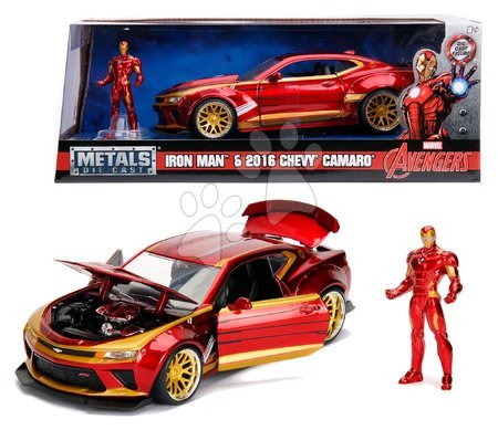 Modelle - Spielzeugauto Marvel Ironman 2016 Chevy Camaro SS Jada - 12