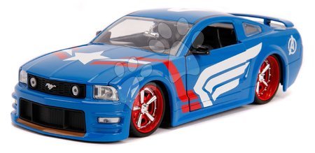 Játékautók és járművek - Kisautó Marvel Avengers 2006 Ford Mustang GT Jada - 6